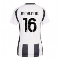 Camisa de time de futebol Juventus Weston McKennie #16 Replicas 1º Equipamento Feminina 2024-25 Manga Curta